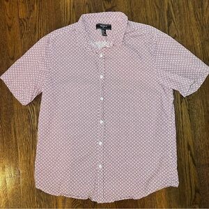 Forever 21 Red and White Polka Dot Casual Shirt